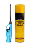 Clipper Neo Flama Matchless flame lighter with refiller 550ml (Choose Color)