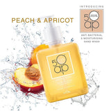 50ap Anti-Bacterial & Moisturizing Hand Wash - Peach & Apricot, 300 ml