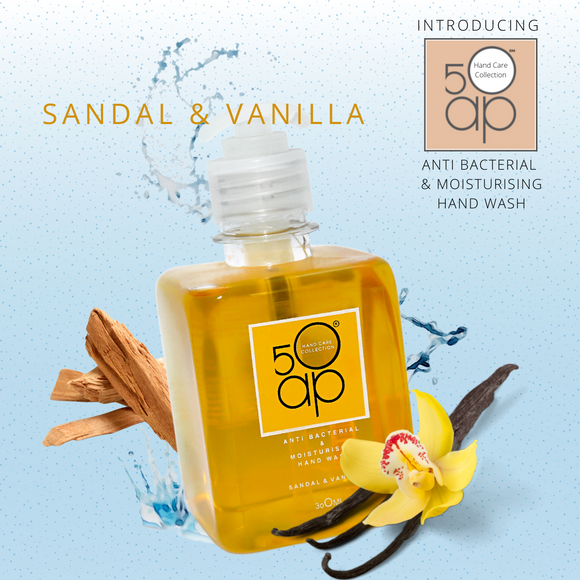 50AP Sandal & Vanilla Hand Wash (300ml)