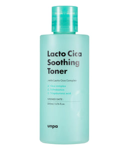 Unpa Lacto Cica Soothing Toner (200ml)