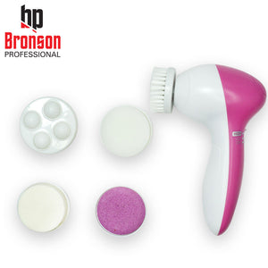 Bronson Professional 5 In 1 Body And Face Compact Beauty Care Massage And Exfoliation Tool