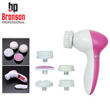 Bronson Professional 5 In 1 Body And Face Compact Beauty Care Massage And Exfoliation Tool