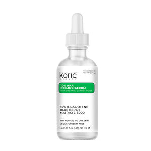 Koric Beauty 10% AHA Peeling Serum with Organic Carrot Root (30ml)