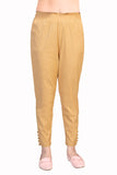 WENTYF Regular Fit Pants/Jeggings with Pockets for Office/Party/Casual (Beige)