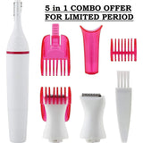 Bronson Professional Sensitive Electric Bikini & Eye-brow Trimmer for Women