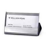 Sheaffer Set 9317 Gift Set Ballpoint Pen – Matte Black With Nickel-Plating And Business Card Holder